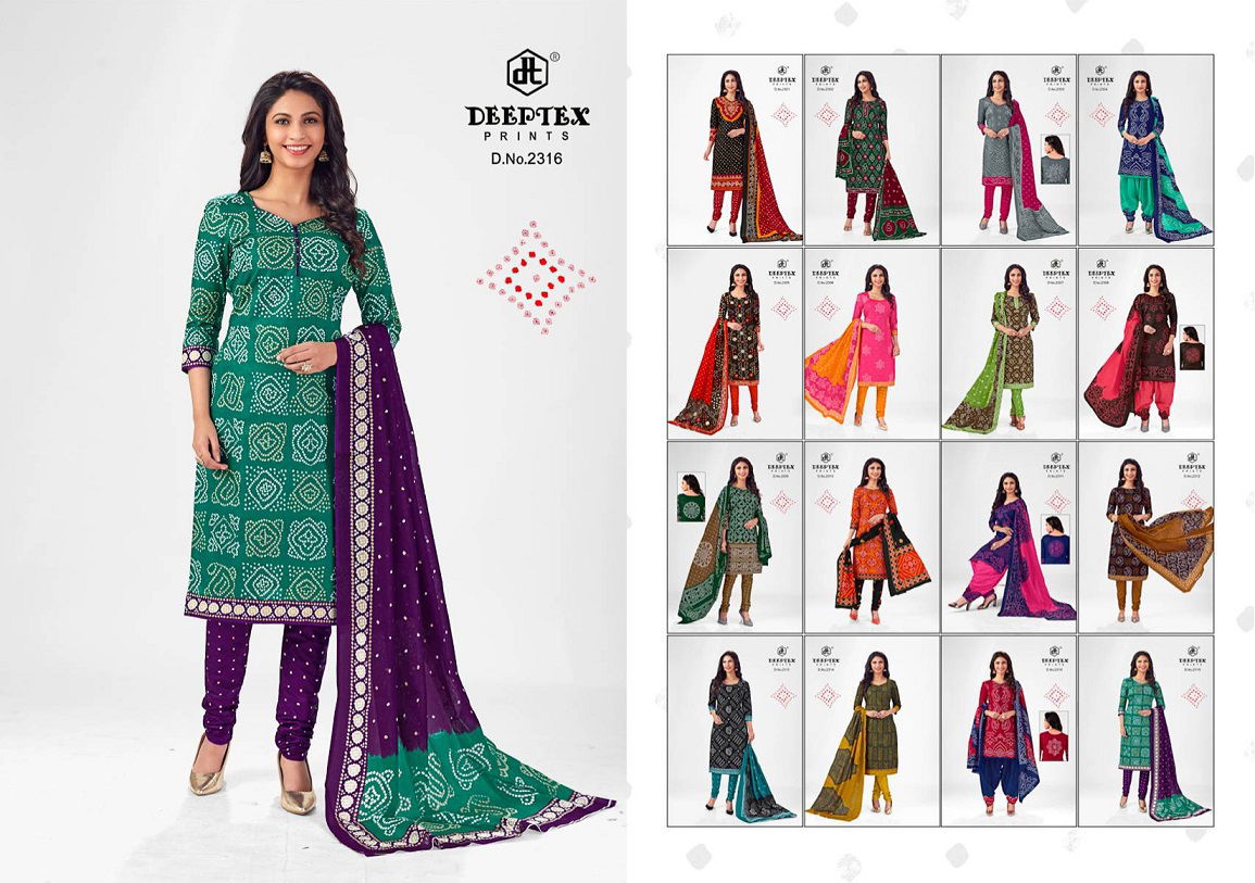 Deeptex Classic Chunari 23 Latest Casual Regular wear Printed Pure Cotton Collection